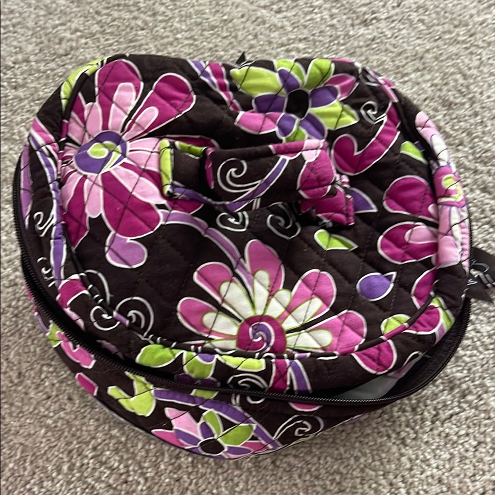Vera Bradley Purple Punch Jewelry Bag